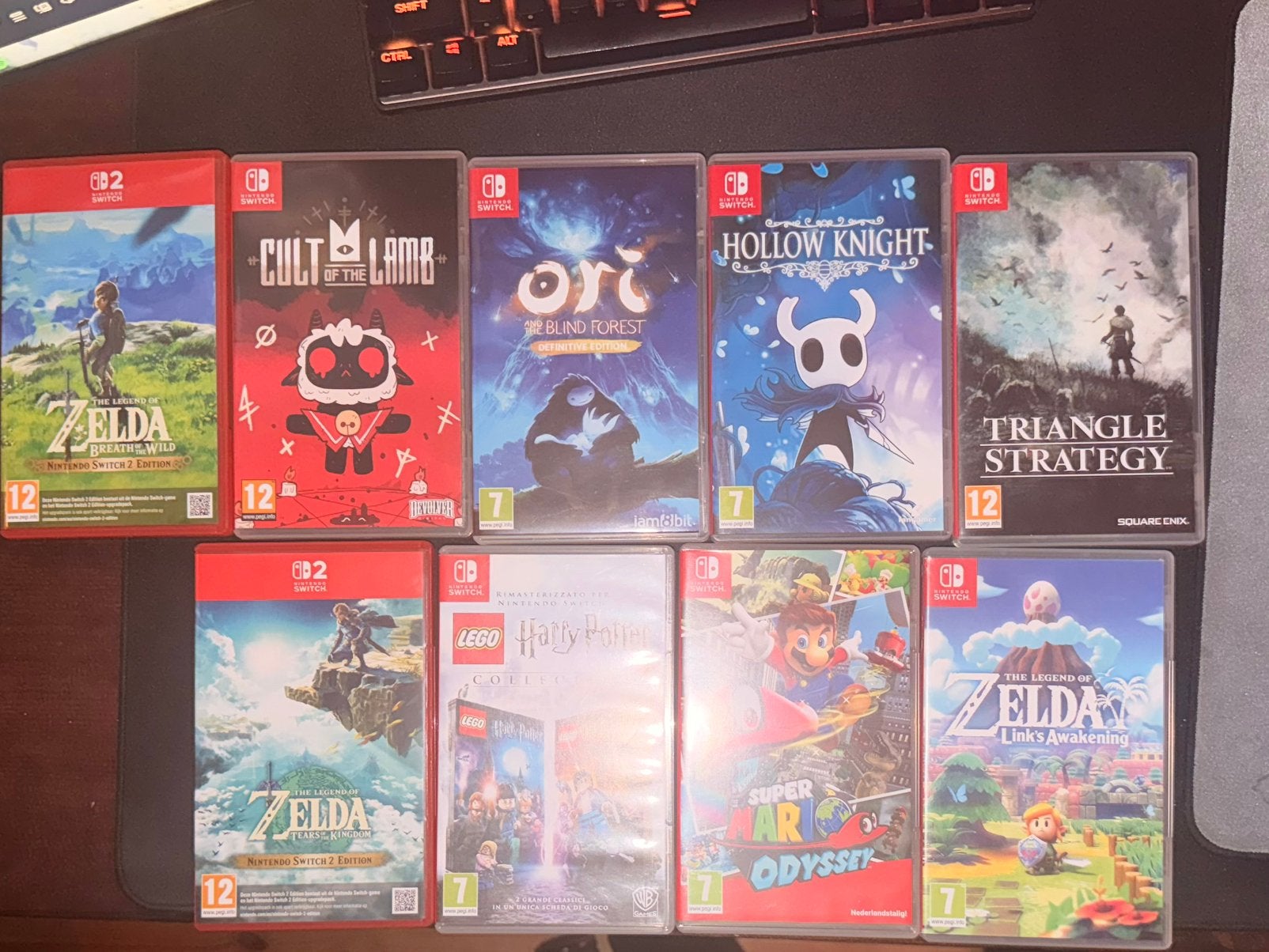 9 COMPLETE NINTENDO SWITCH GAMES – ZELDA, MARIO & MEER!, Avontuur en Actie, Verzenden, 1 speler, Zo goed als nieuw