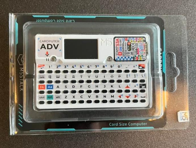 M5Stack Cardputer met LoRa-module en RFID, Computers en Software, Overige Computers en Software, Ophalen of Verzenden, Zo goed als nieuw