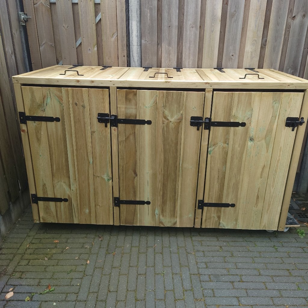 Container ombouw, Ophalen, Nieuw, Hout, Containerberging