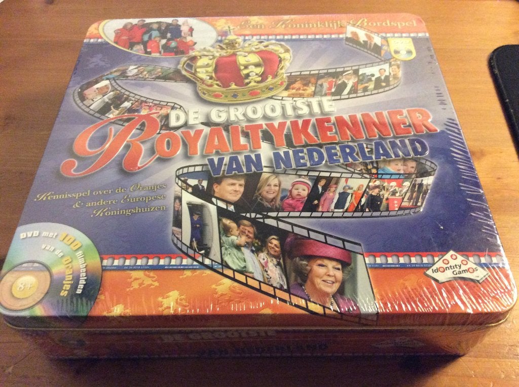 De grootste Royaltykenner van Nederland. bordspel. nieuw, Een of twee spelers, Ophalen of Verzenden, Nieuw, Idonity Games