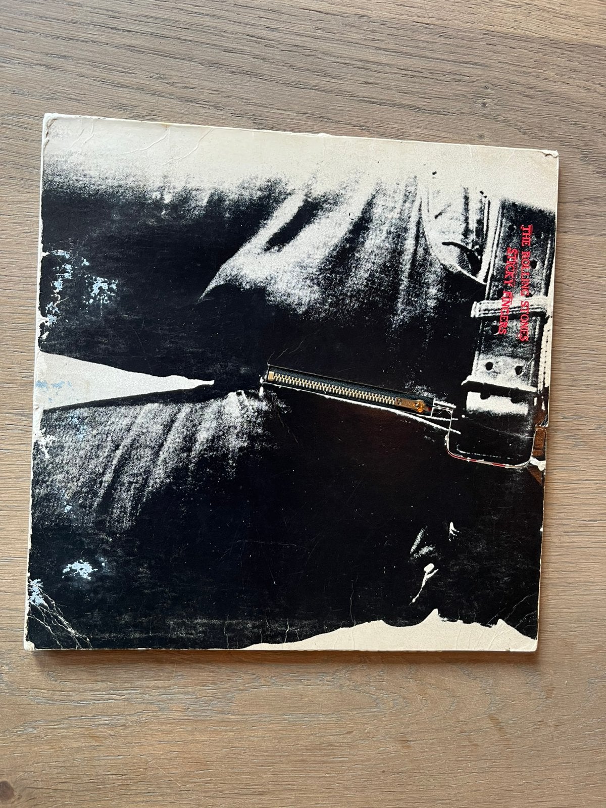 Rolling Stones Sticky Fingers 1971 US First Press COC 59100, Cd's en Dvd's, Ophalen of Verzenden, Gebruikt, 12 inch