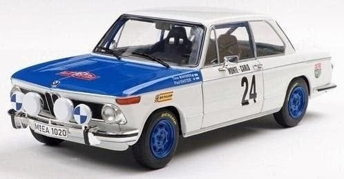 BMW 2002 TII #24 T. Makinen / P. Easter Monte Carlo '69/1:18, Hobby en Vrije tijd, Solido, Solido, Rue de L' Ecusson 2, 56120 Josselin France
