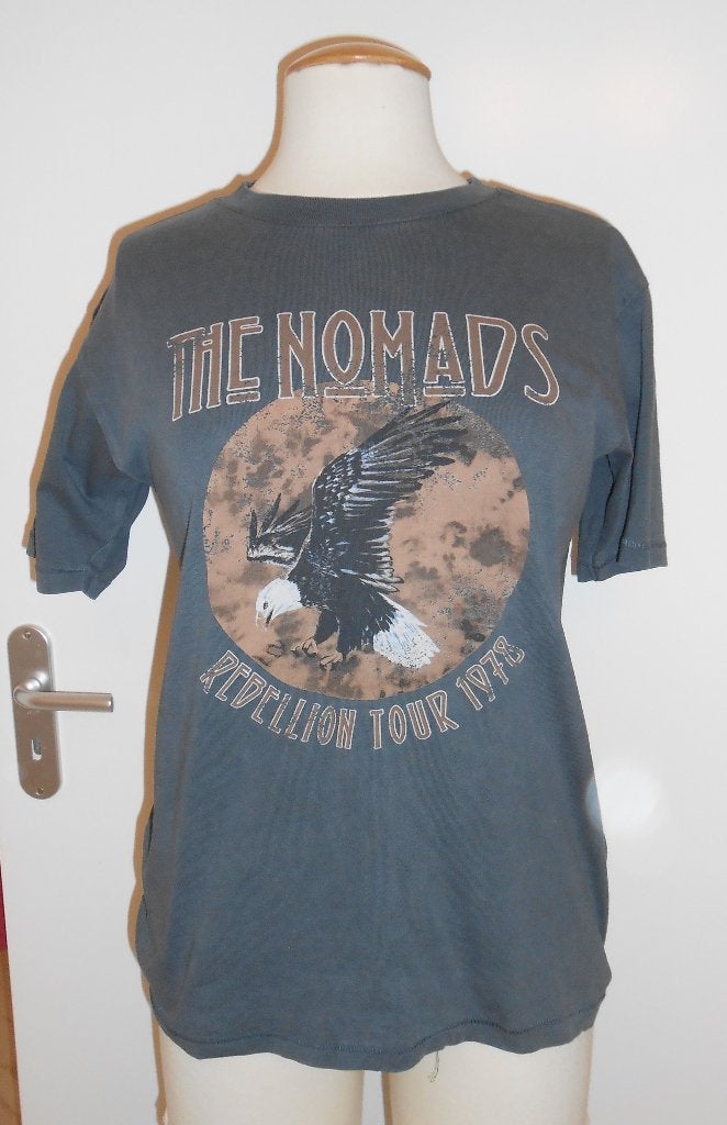 Costes T-shirt met print grijsblauw mt XS, Blauw, Nieuw, Ophalen of Verzenden, Korte mouw