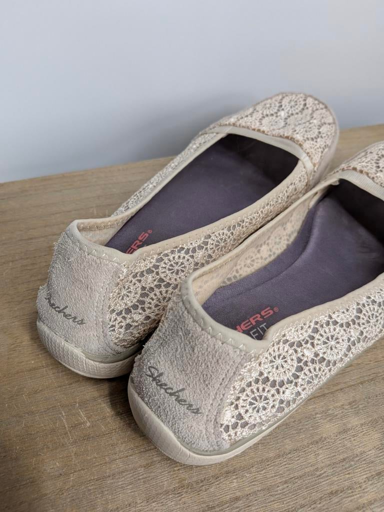 Skechers Ballerina's Maat 40 Beige - Comfortabel & Stijlvol, Kleding | Dames, Schoenen, Skechers, Skechers, Skechers, Beige
