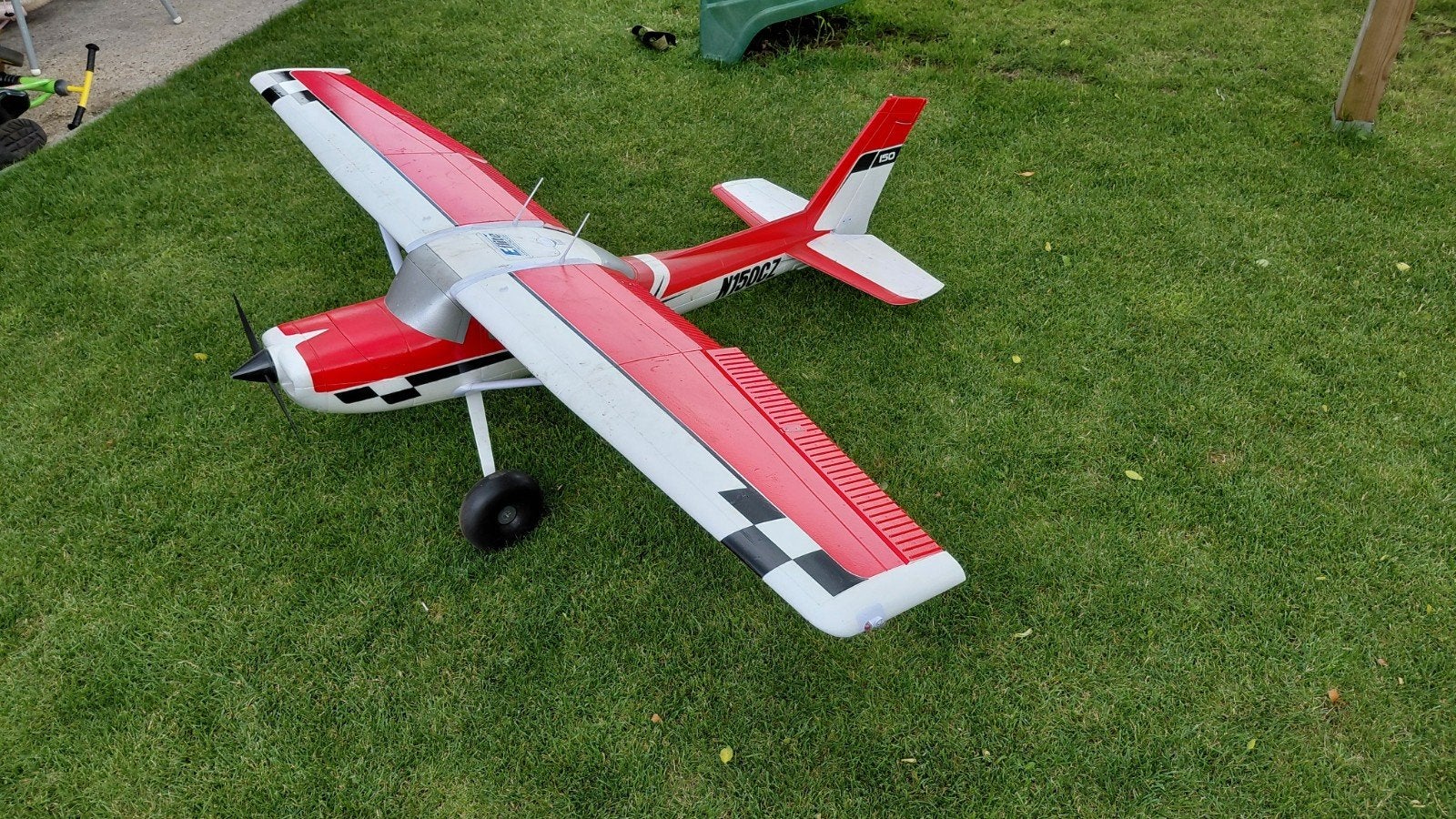 Nieuw E-Flite Carbon-Z Cessna 150T 2.1m BNF Basic Vliegtuig, Ophalen, Nieuw, Elektro, RTF (Ready to Fly)