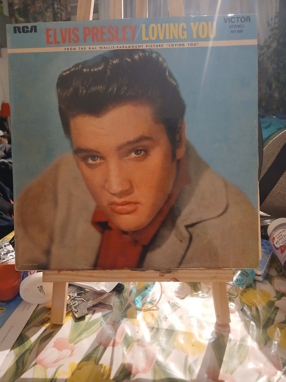 Elvis Presley - Loving You LP (Victor Stereo), LP, Gebruikt, Pop, Originele persing