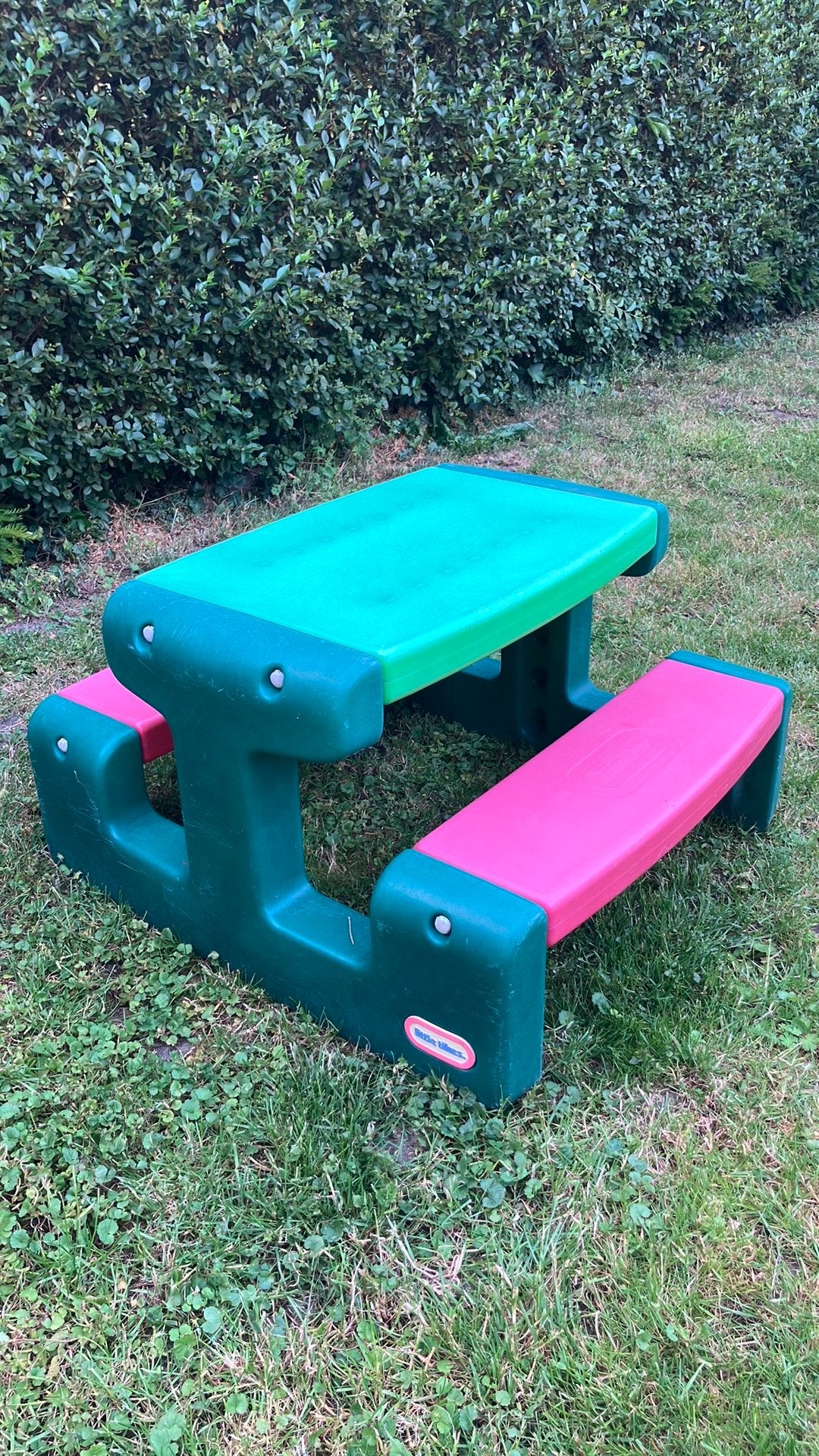 Little Tikes picknicktafel (junior), Tuin en Terras, Overige materialen, Gebruikt, Rechthoekig, Ophalen
