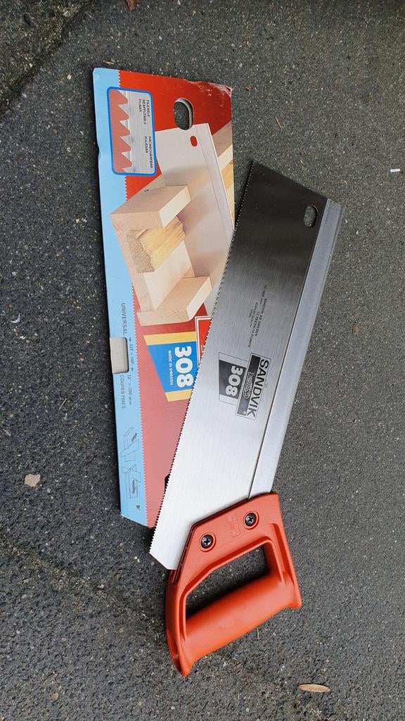 Sandvik 308 Kapzaag - Nieuw in verpakking, Ophalen of Verzenden, Nieuw, Afkortzaag, Sandvik