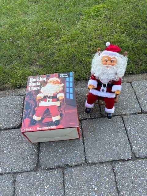 Rocking Santa Claus, Ophalen of Verzenden, Gebruikt