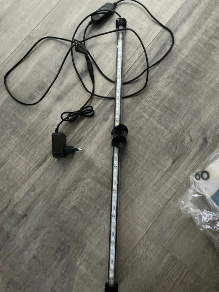Aquarium led verlichting (60 cm), Ophalen, Gebruikt, Verlichting of Verwarming, Overige merken