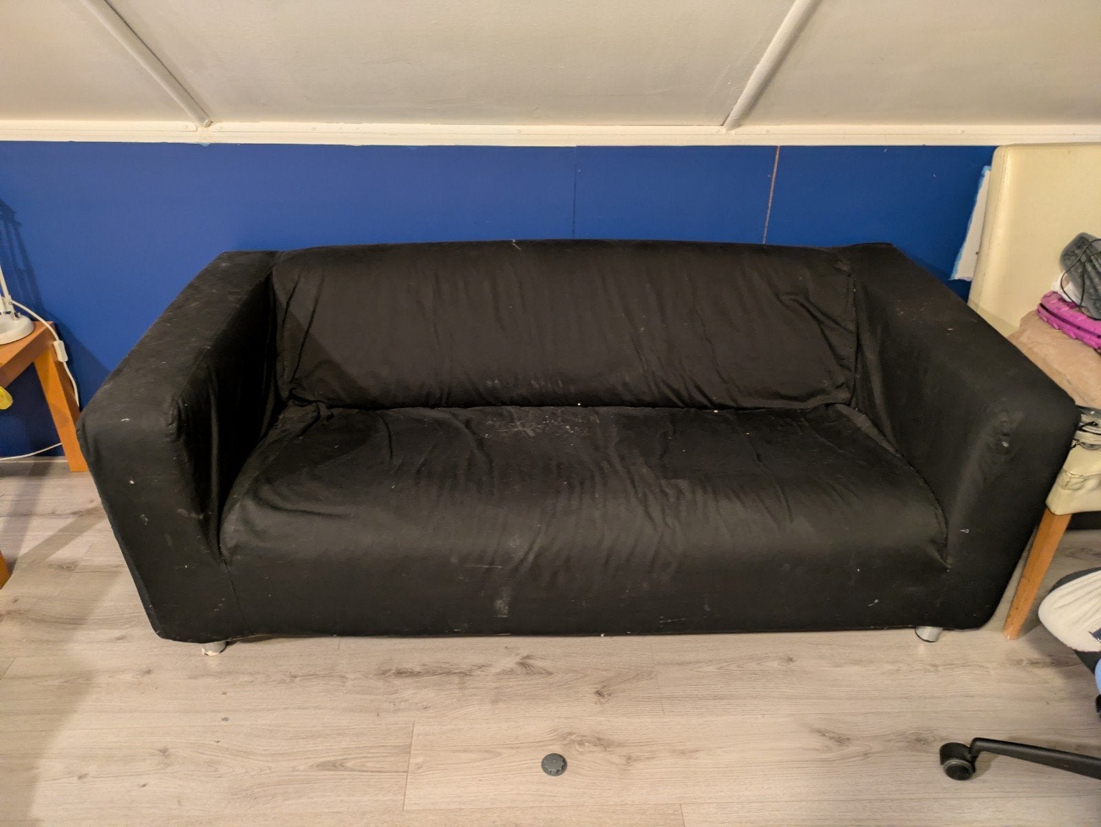 Ikea klippan 2-zitsbank, Huis en Inrichting, Ophalen, Gebruikt, Tweepersoons, 80 cm