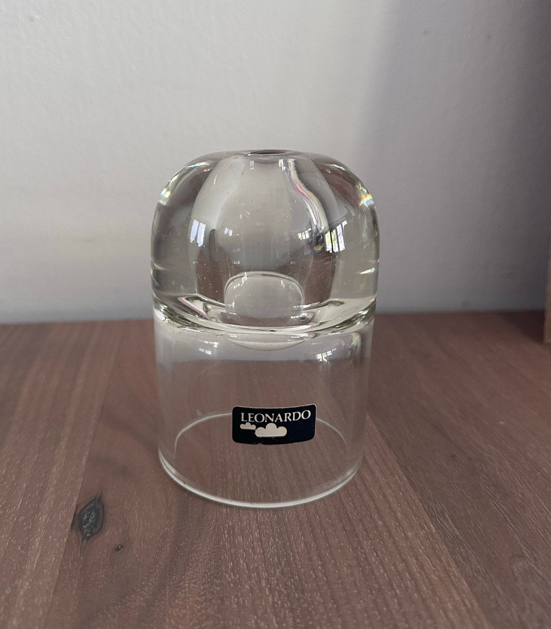 Leonardo glazen lamp, Overige merken, Waxinelichthouder, Ophalen of Verzenden, Glas
