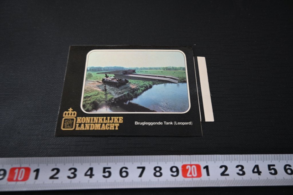 sticker Leger Koninklijke Landmacht Leopard LL1857, Verzamelen, Stickers, Ophalen of Verzenden, Zo goed als nieuw