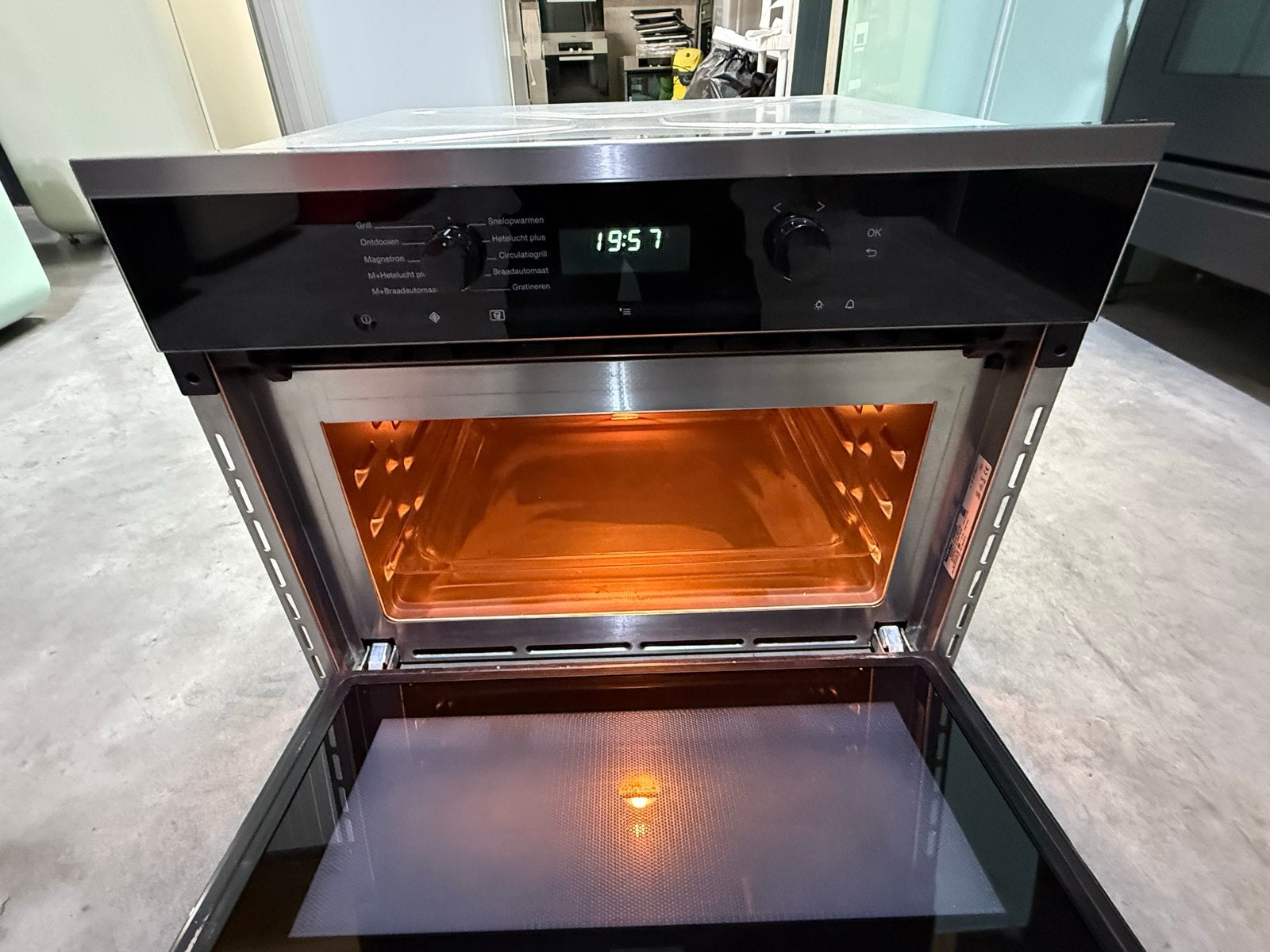Miele H6200BM Inbouw Combi-oven met Magnetronfunctie, 45 tot 50 cm, Hete lucht, 60 cm of meer, Ophalen of Verzenden