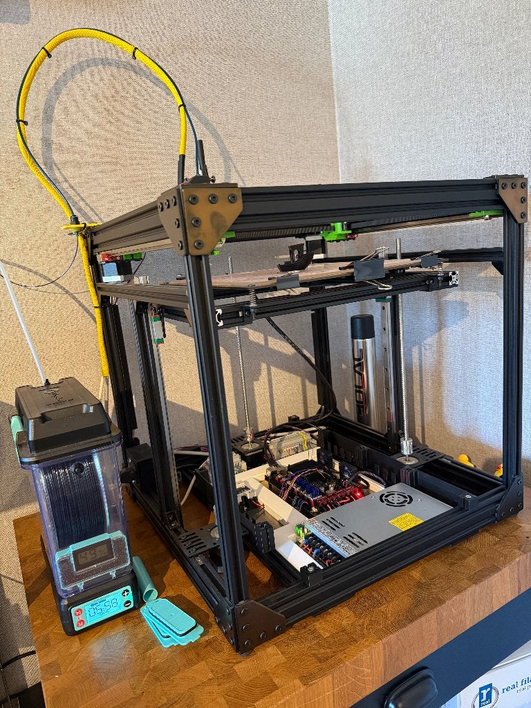 RatRig V-Core 1.2 Pro comlete set., Computers en Software, 3D Printers, Ophalen, Ingebouwde Wi-Fi, Zo goed als nieuw, Filament