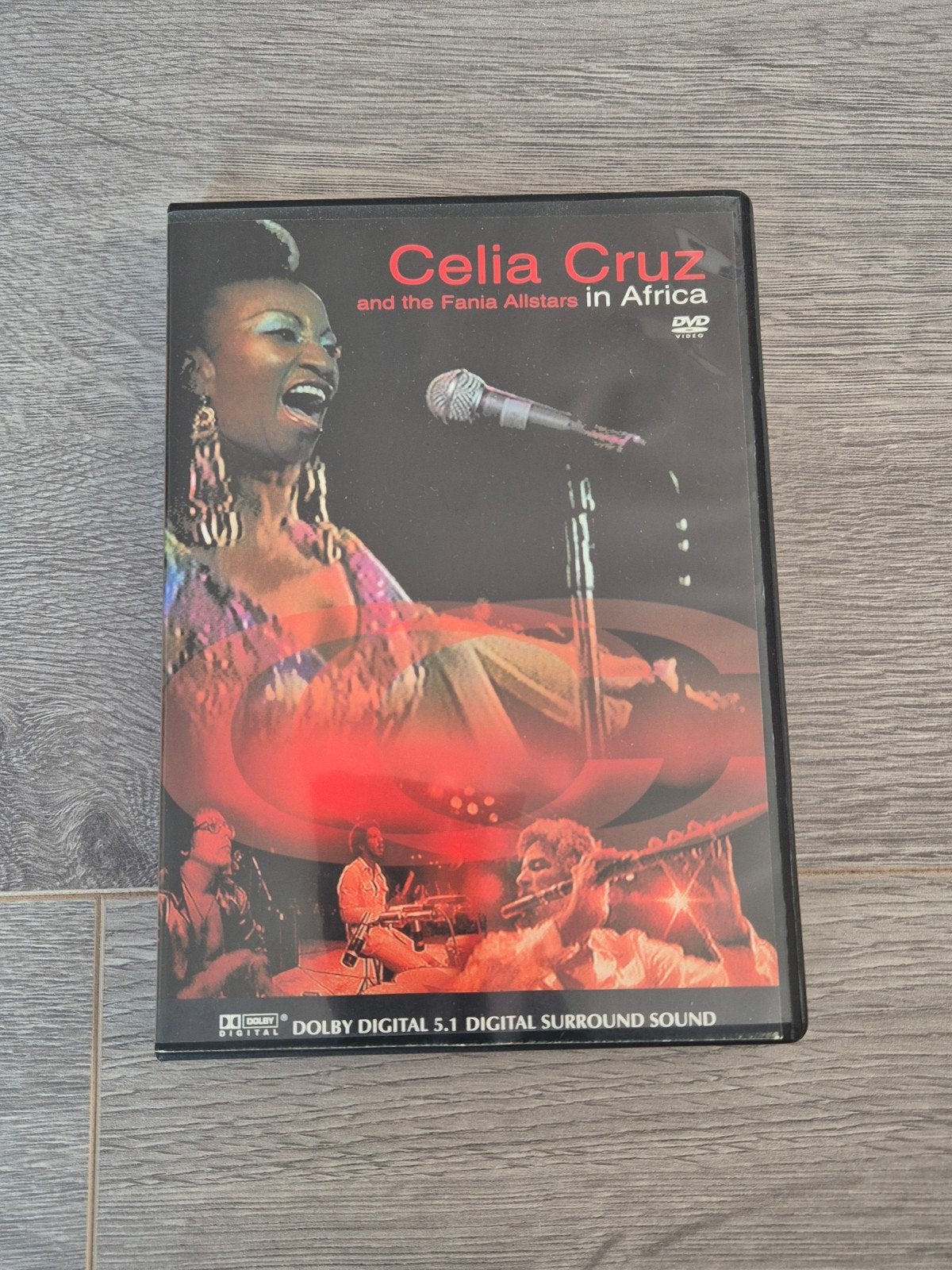 Celia Cruz and the Fania Allstars in Africa DVD (Salsa Live), Ophalen of Verzenden, Latin, Zo goed als nieuw, Overige typen