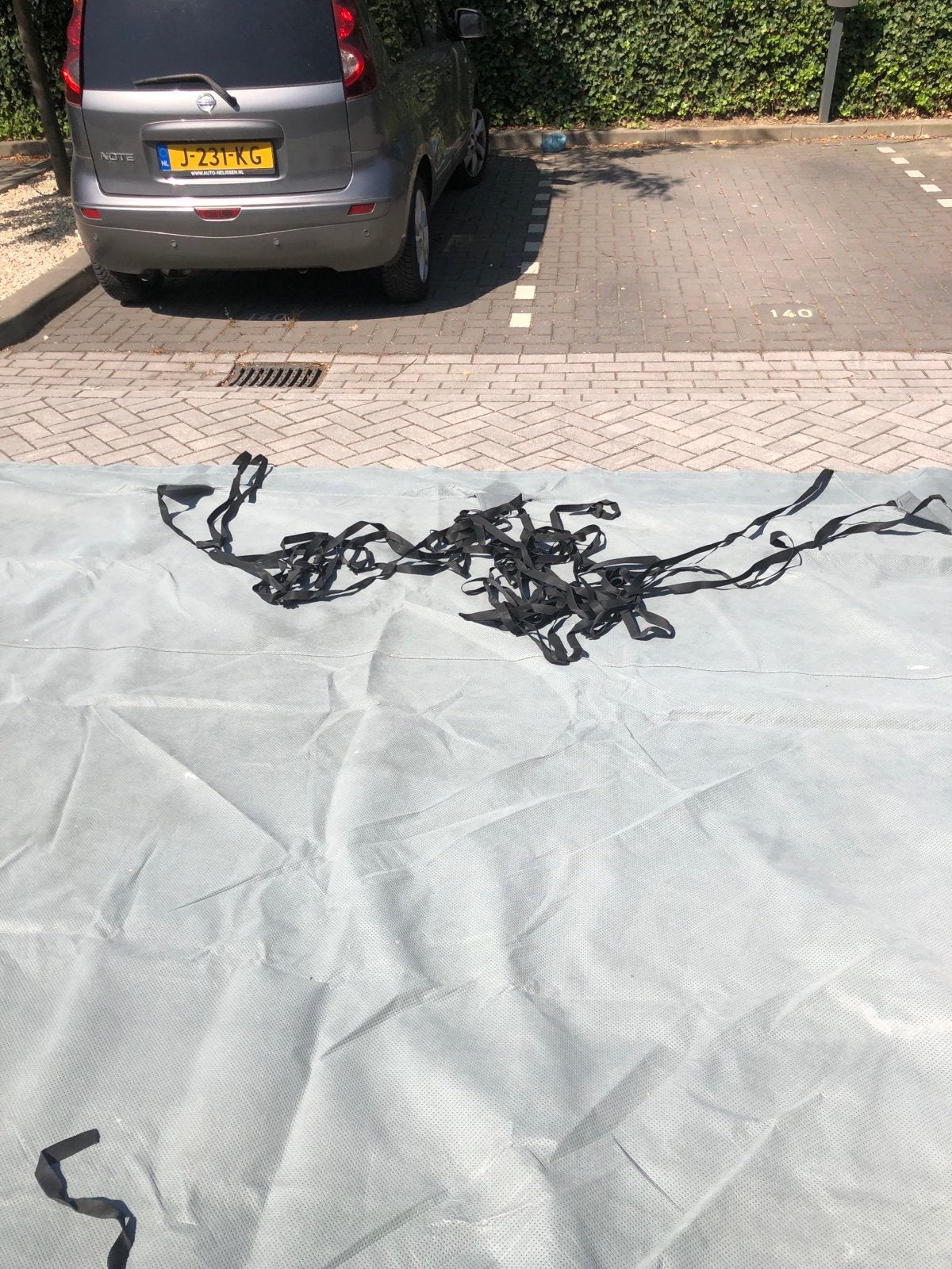 Dakhoes, caravanhoes, 650 x 300 cm, Ophalen, Gebruikt, Universeel