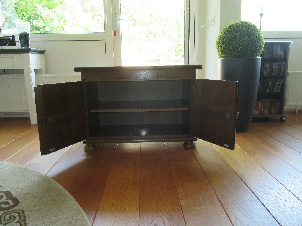 TV-meubel, Huis en Inrichting, Kasten | Televisiemeubels, Ophalen, Klassiek, Eikenhout, 50 tot 100 cm