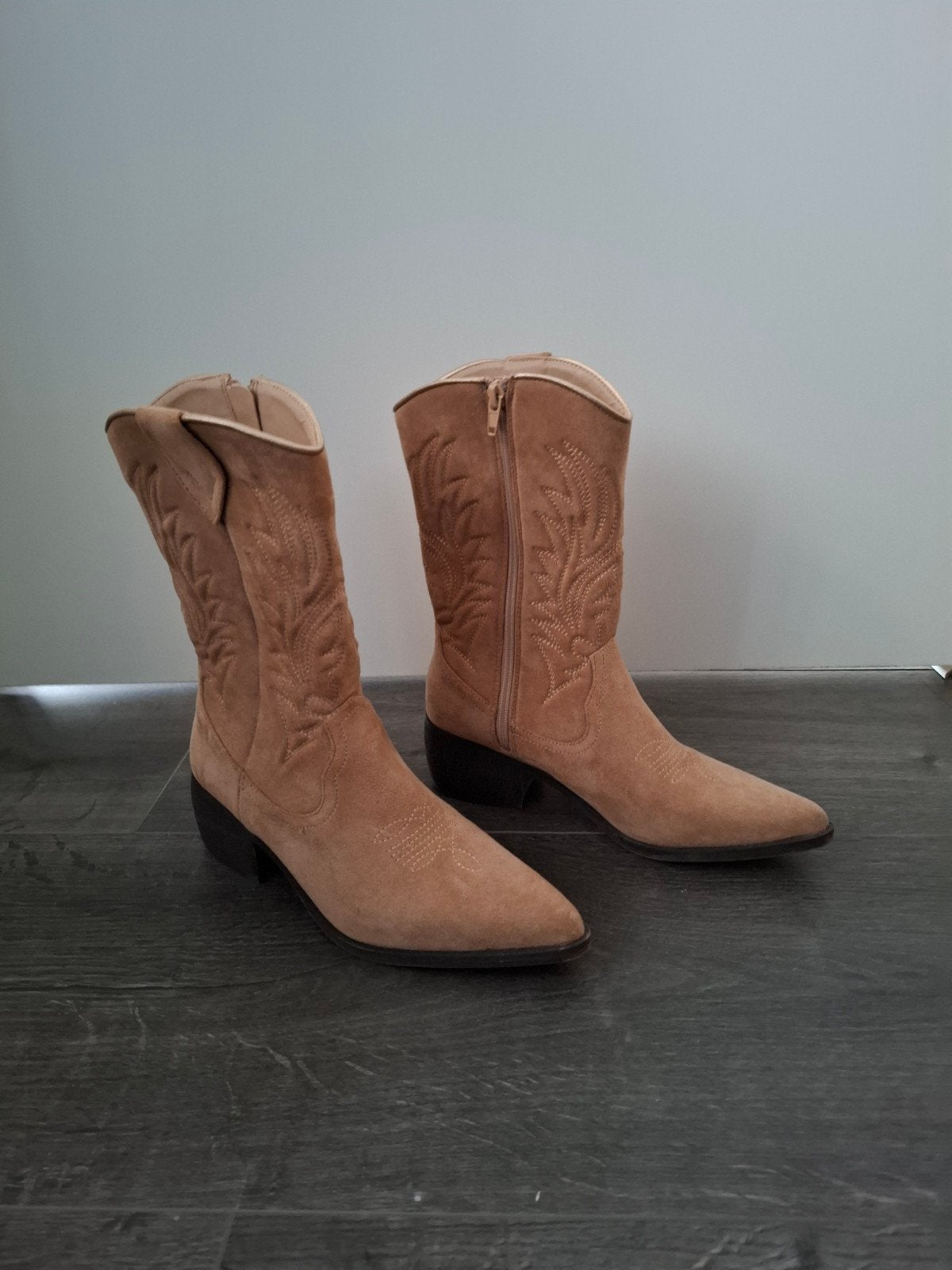 Cowboylaarzen bruin maat 37, Kleding | Dames, Schoenen, Ophalen of Verzenden, Zo goed als nieuw, Bruin, Hoge laarzen