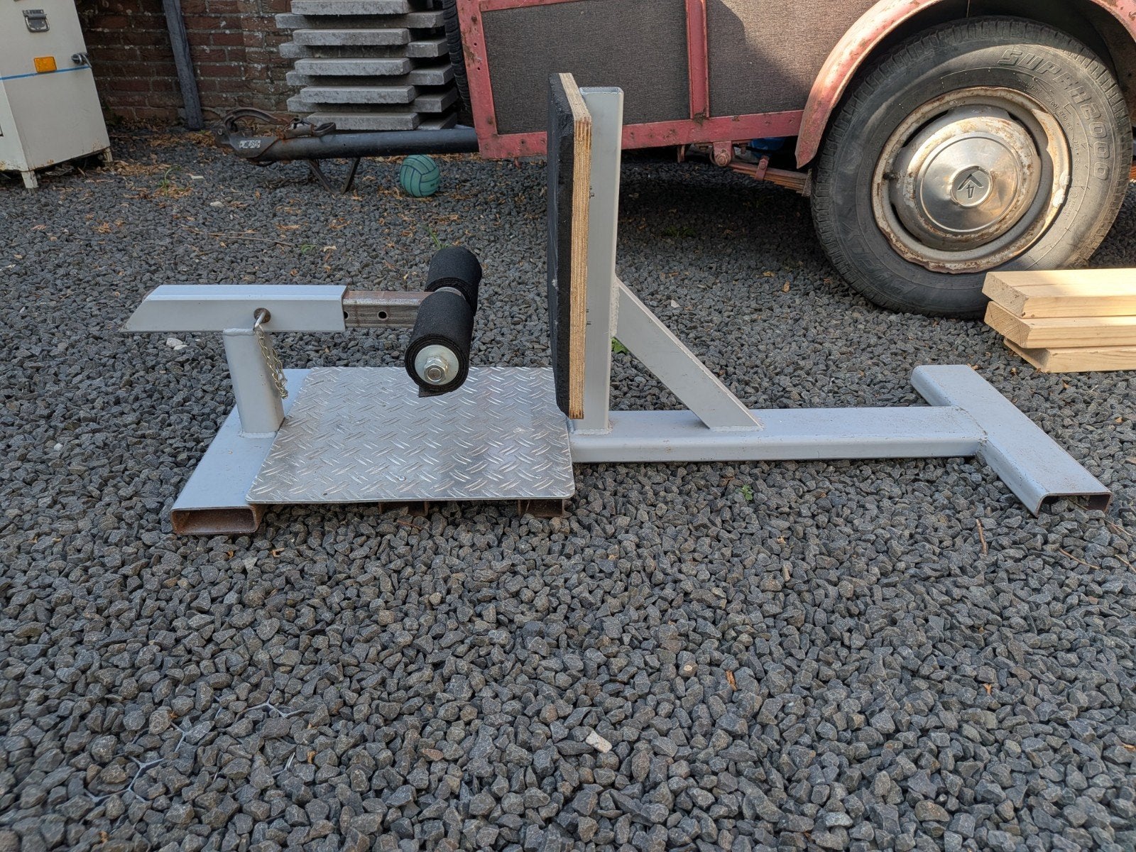 sissy squat - Krachtstation voor Thuisgym, Sport en Fitness, Ophalen, Gebruikt, Krachtstation, Rug