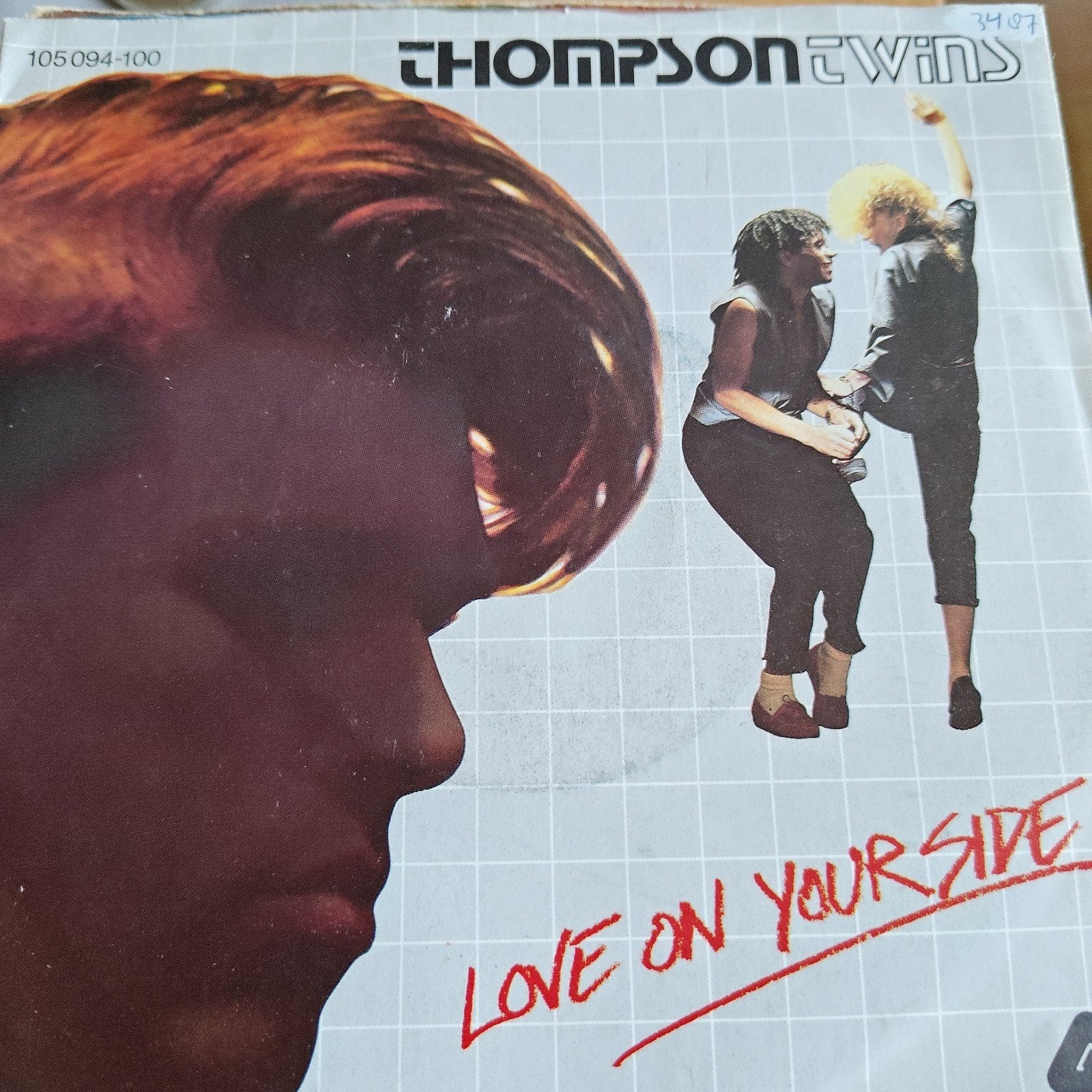Thompson Twins - Love On Your Side (Vinyl Single), Gebruikt, 7 inch, Ophalen of Verzenden, Pop