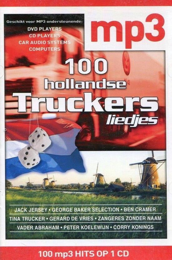 100 Trucker Liedjes MP3  Originele CD Nieuw, Ongebruikt., Ophalen of Verzenden, Nieuw in verpakking, Pop