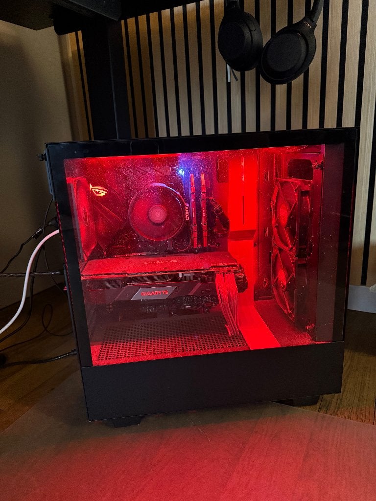 Gaming PC —Nvidia RTX 2070 Super, Ophalen, Gebruikt, Zelfgebouwde PC, AMD Ryzen 5