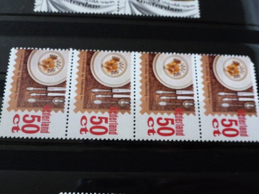 Postzegels - 1x blok van 4 - 100 jaar VVV Geuldal 50 ct 1985, Ophalen of Verzenden, Na 1940, Postfris