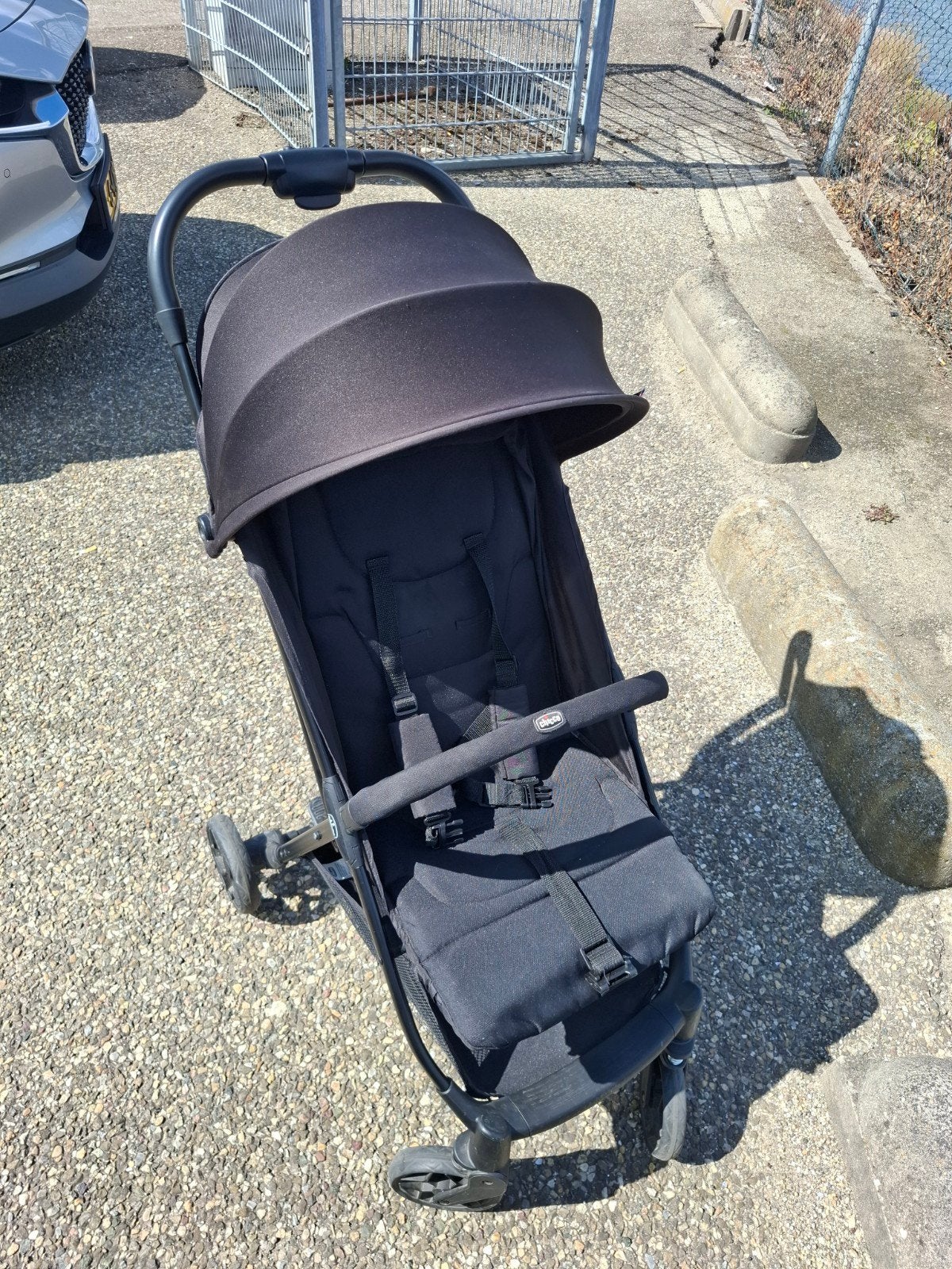 Chicco Lite Way 3 buggy - Zwart, Ophalen, Gebruikt, Overige merken, Verstelbare rugleuning