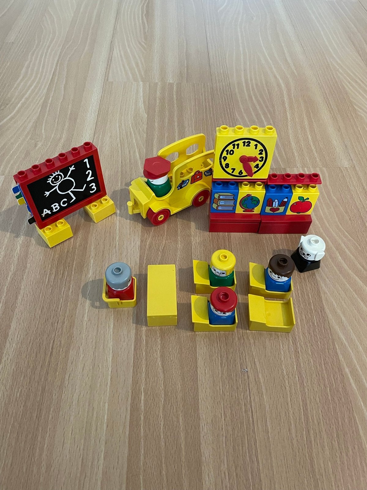 Vintage lego duplo school 2645 collectors item, Kinderen en Baby's, Ophalen of Verzenden, Zo goed als nieuw, Duplo