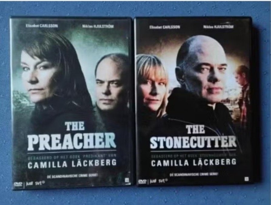 DVD Camilla Läckberg the preacher+ the stonecutter, Vanaf 12 jaar, Ophalen, Zo goed als nieuw, Overige genres