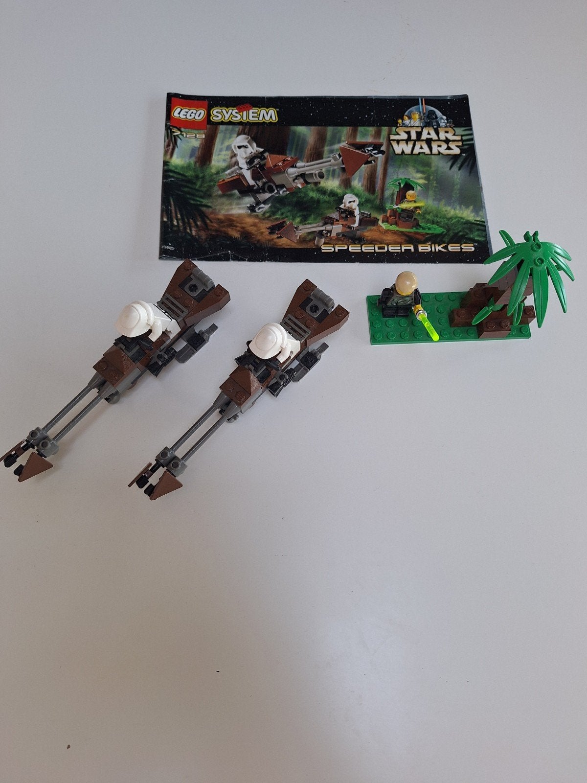 Lego Star Wars Speeder Bikes (7128) met minifiguren, Star Wars, Verzenden, Lego, Zo goed als nieuw