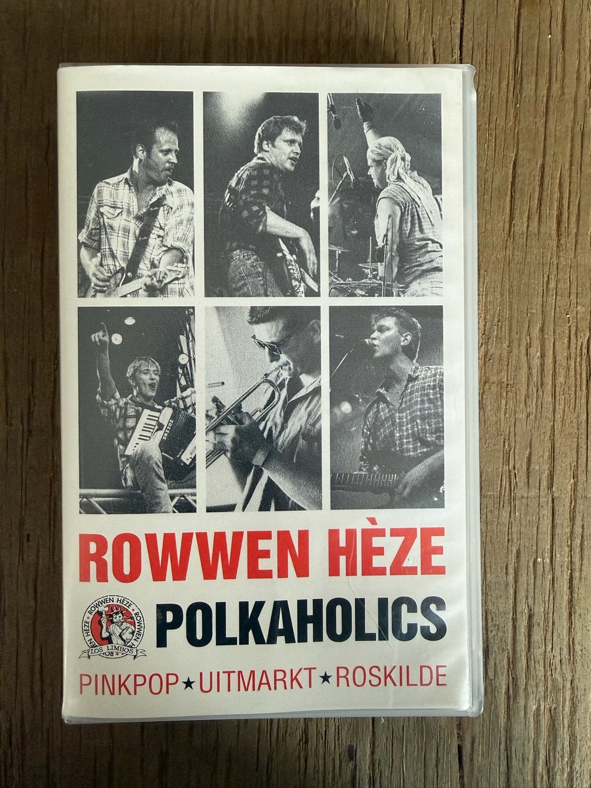 Rowwen Hèze - Polkaholics VHS (Pinkpop, Uitmarkt, Roskilde), Muziek, Gebruikt, Alle leeftijden, VHS