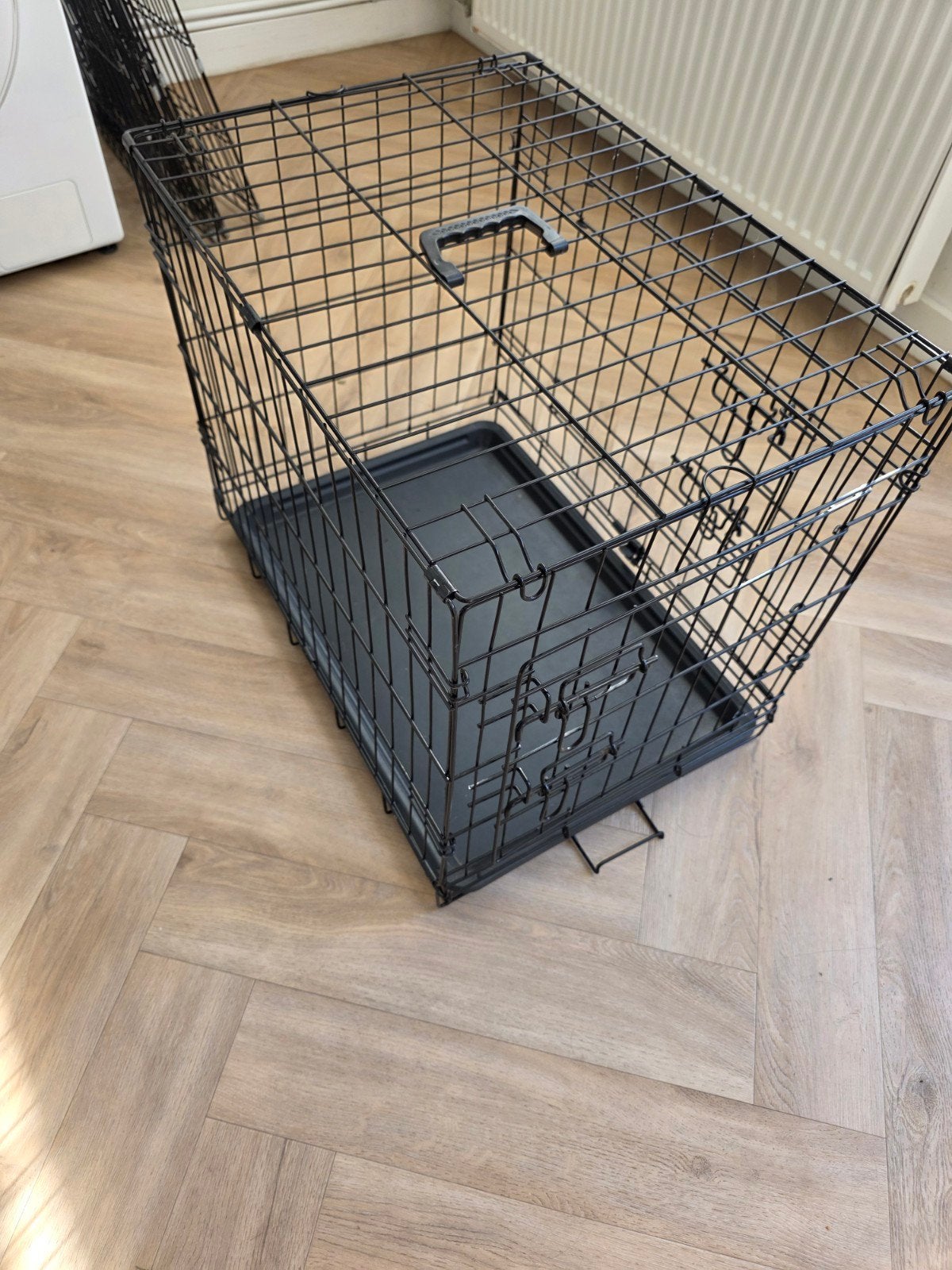 Hondenbench middel maat, Dieren en Toebehoren, Ophalen, Zo goed als nieuw