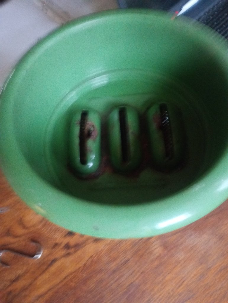 Te koop groene 3 pits Petroleum stel merk Putter, Ophalen of Verzenden