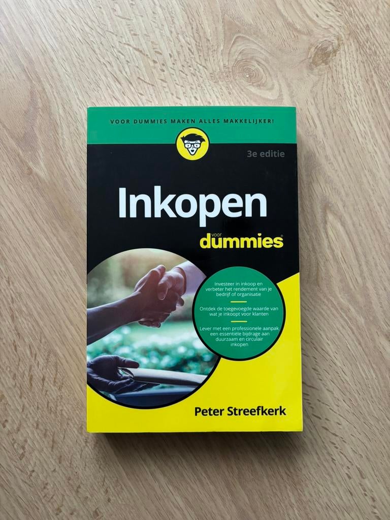Inkopen voor Dummies, Sociale wetenschap, Ophalen of Verzenden, Zo goed als nieuw, Peter Streefkerk