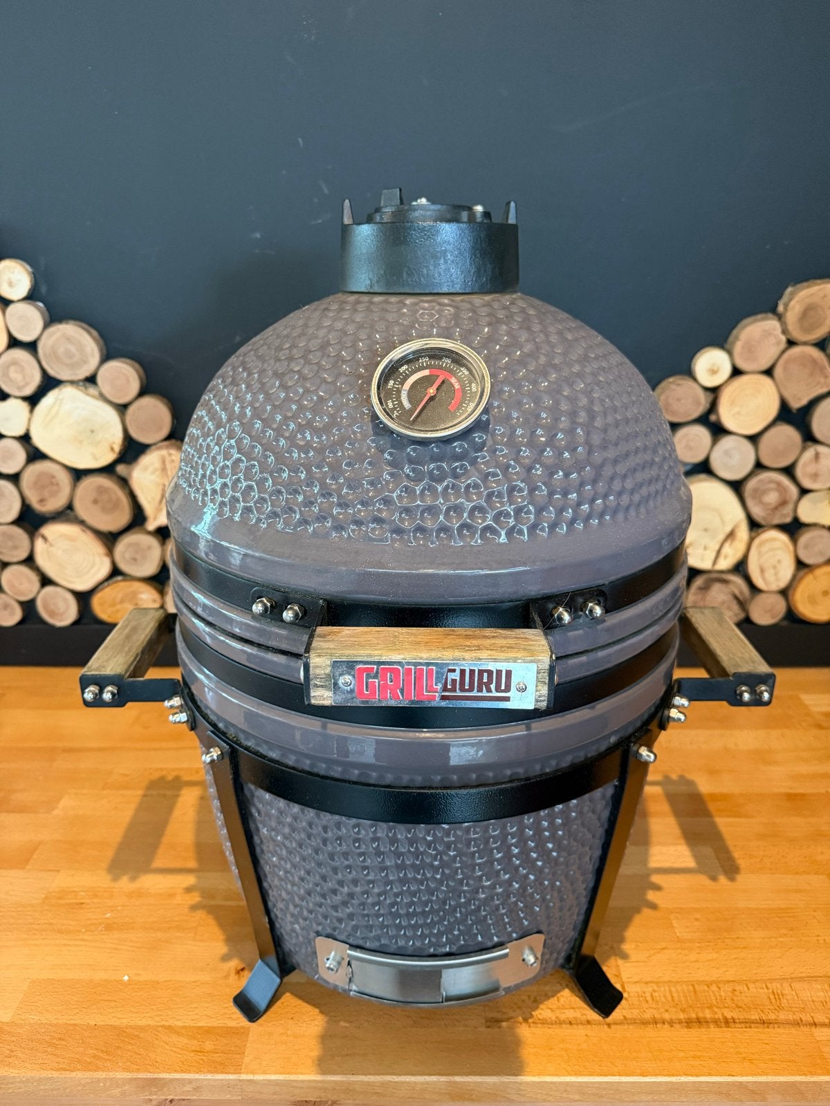 Grill Guru Compact Kamado BBQ incl. gietijzeren rooster!, Ophalen, Zo goed als nieuw