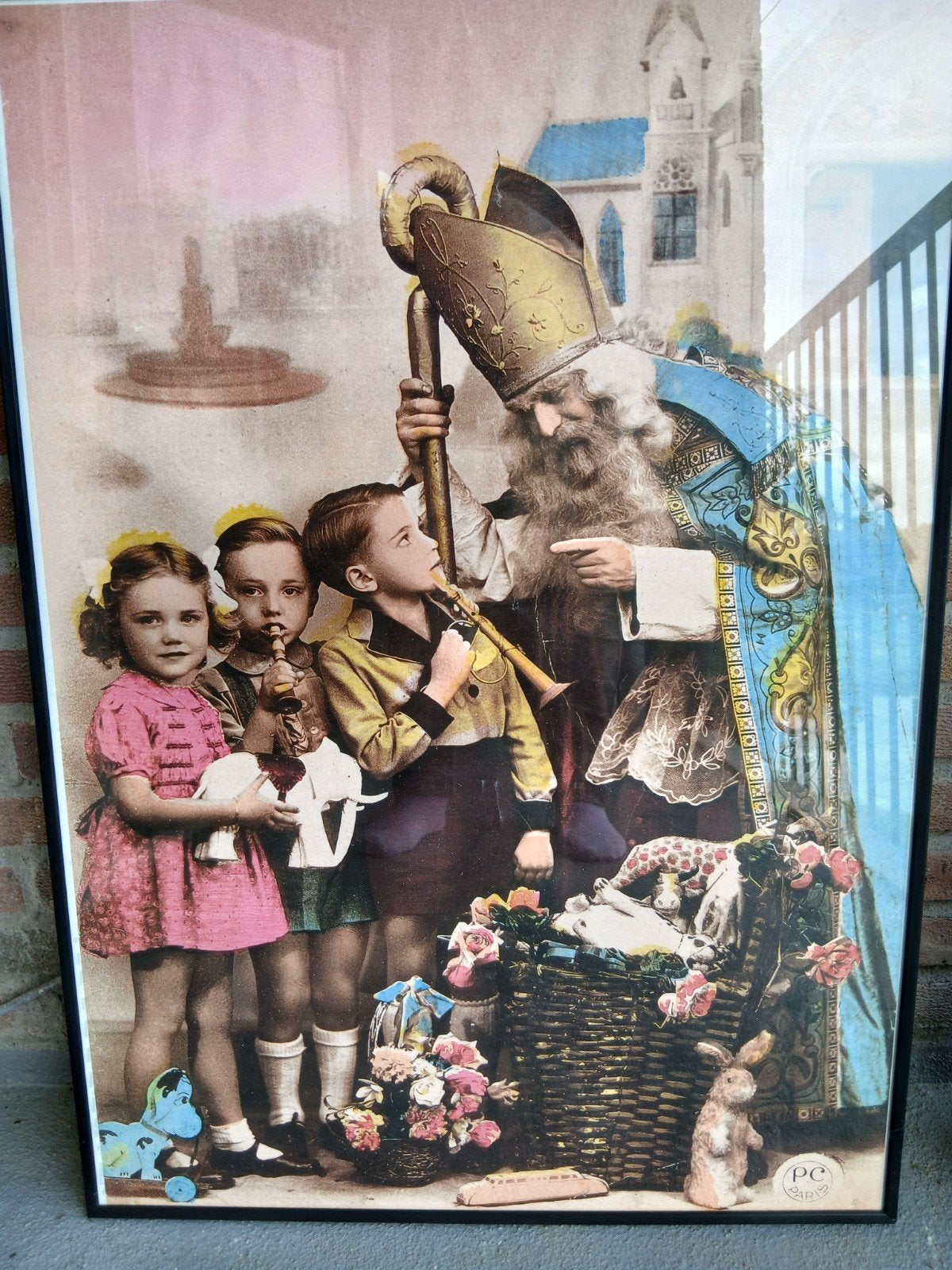Sinterklaas, Ophalen