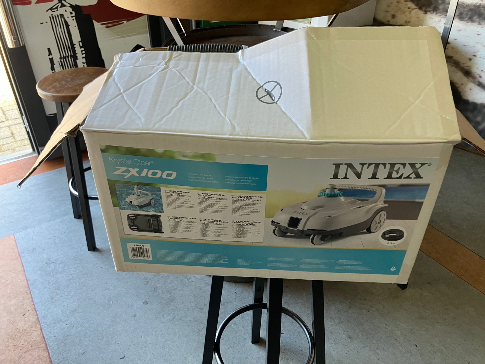 Zwembad stofzuiger Intex ZX 100 nieuw in doos, Tuin en Terras, Intex strAt 2, Overige typen, Nieuw, Ophalen of Verzenden