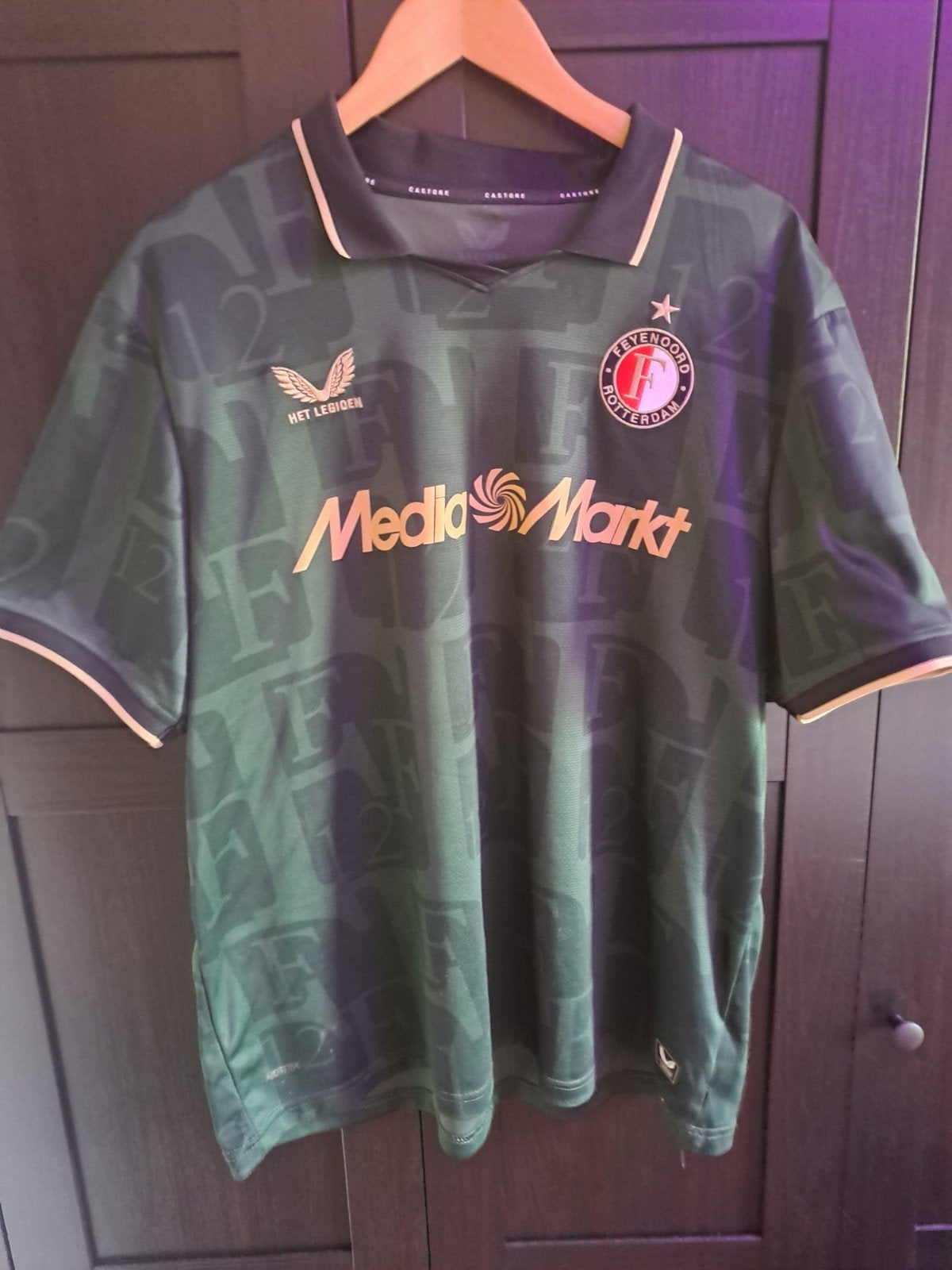 Twaalfde feyenoord Uitshirt 2025/2026 - Maat XXL, Kleding | Heren, Sportkleding, Castore, Overige maten, Ophalen of Verzenden