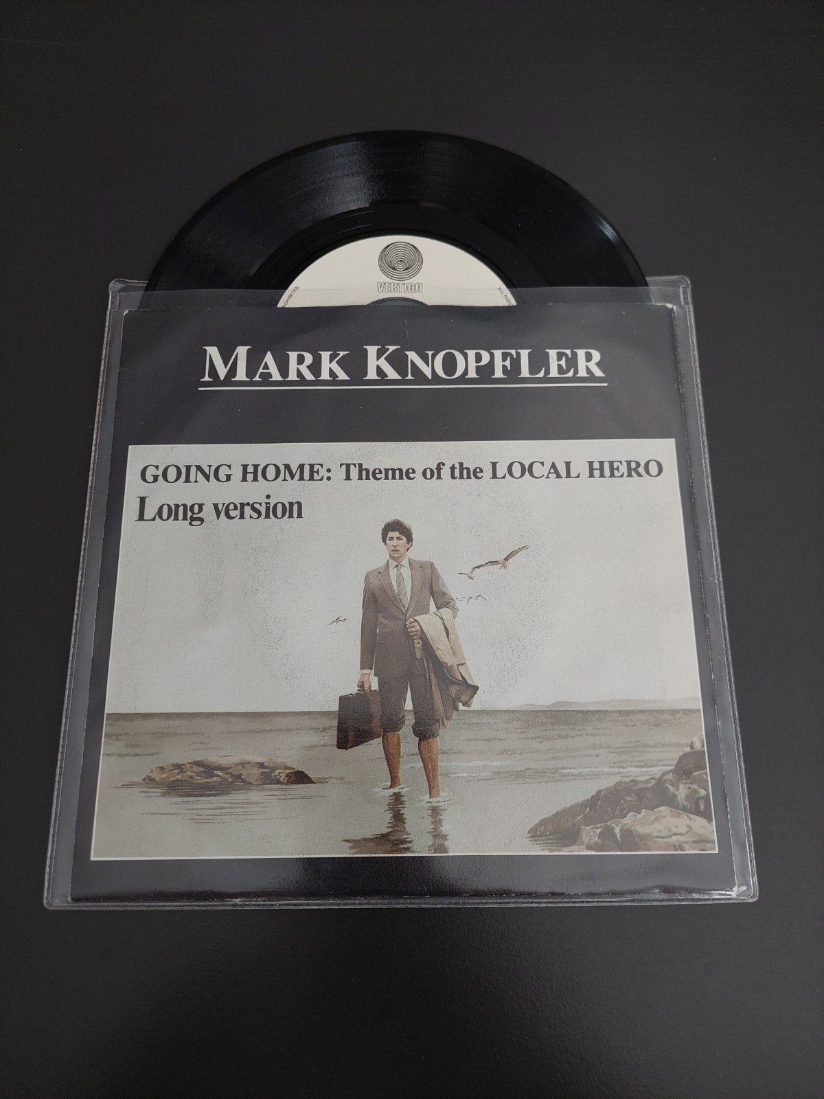 mark knopfler Dire straits  going home, Cd's en Dvd's, Vinyl Singles, Ophalen of Verzenden, Gebruikt, 7 inch, Overige genres