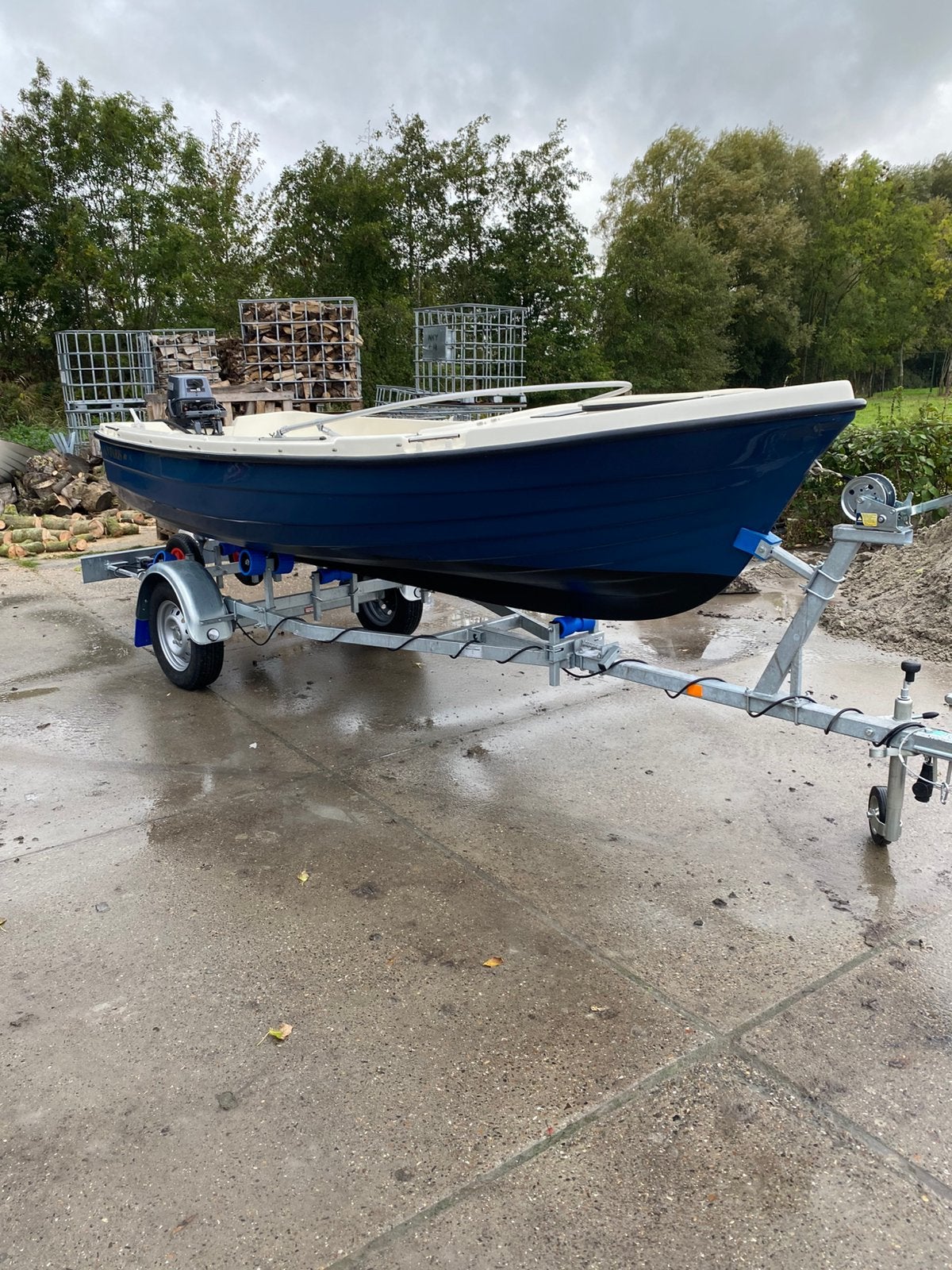Nette Antaris 400 sloep met Yamaha 6pk buitenboordmotor, Ophalen, Gebruikt, Antaris, Buitenboordmotor