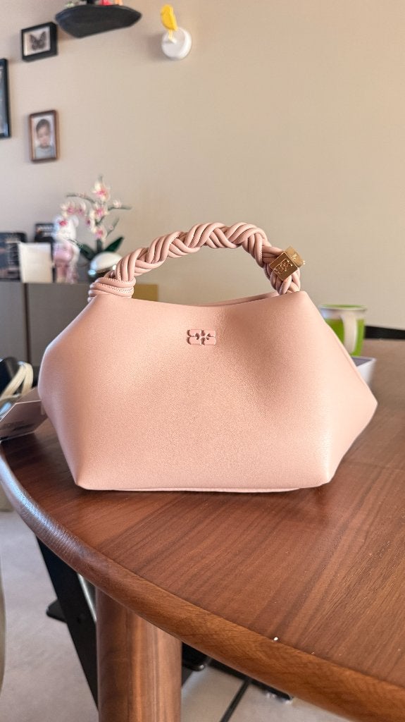 Ganni Bou Bag Roze, Ophalen of Verzenden, Nieuw, Roze, Schoudertasje
