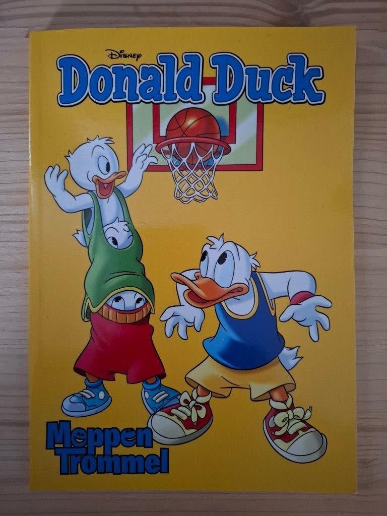 Donald Duck, moppentrommel, Boeken, Stripboeken, Meerdere stripboeken, Ophalen of Verzenden, Zo goed als nieuw, Donald Duck