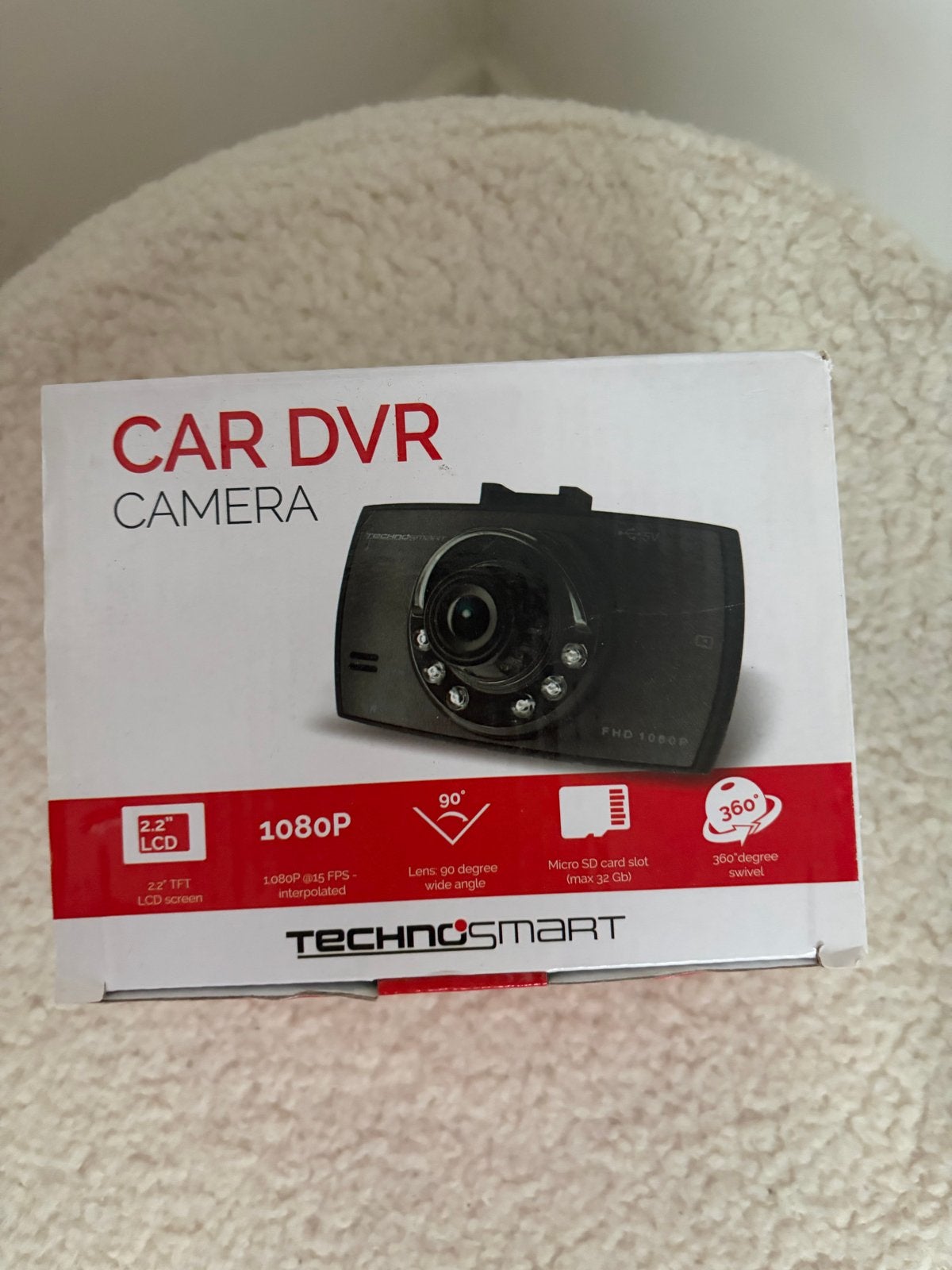 Technosmart Car DVR Camera - Full HD Dashcam, Ophalen of Verzenden, Nieuw