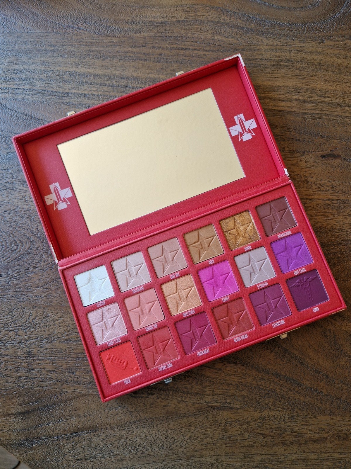 Jeffree Star Cosmetics Blood Sugar palette, Ophalen of Verzenden, Zo goed als nieuw, Make-up, Overige kleuren