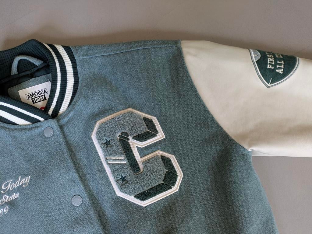America Today baseball jacket 158 / 164, America Today, Meisje, Ophalen of Verzenden, Zo goed als nieuw