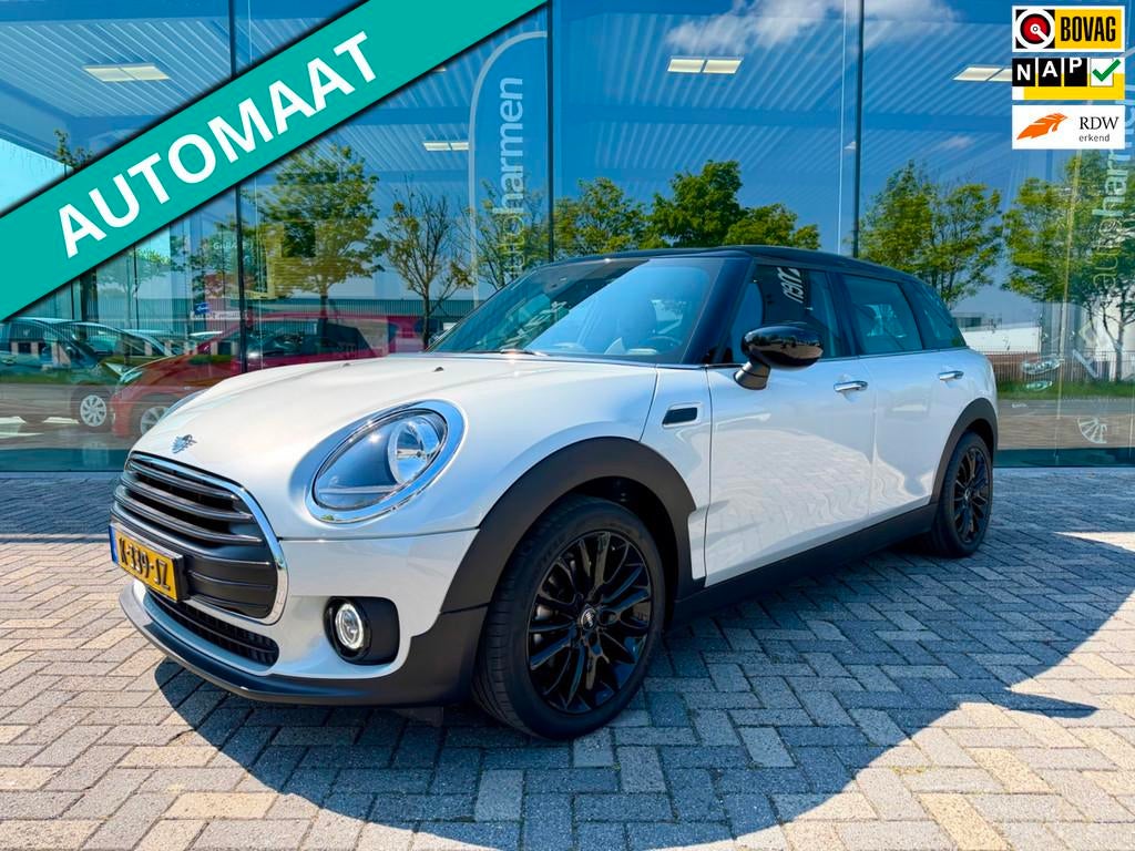 Mini Clubman 1.5 Cooper Business Edition automaat, NAP, CarP, Gebruikt, 715 kg, Wit, Origineel Nederlands
