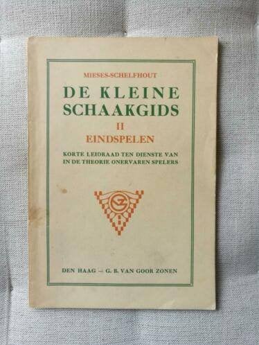 Mieses, Schelfhout - De kleine schaakgids,  2 delen, Ophalen of Verzenden, Minder dan 500 stukjes, Gebruikt, Schaken