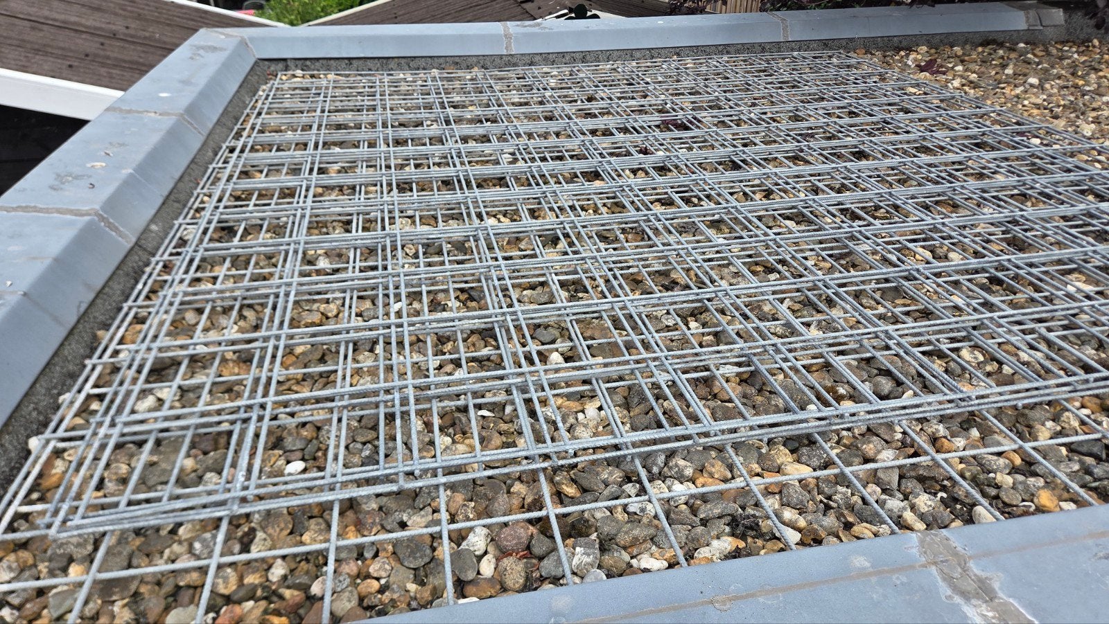 Betongaas, tuingaas, gaas, erfafscheiding, diverse afmeting., Tuin en Terras, Ophalen, Gebruikt, Minder dan 10 meter, Raster